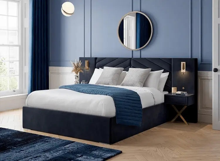 Arthur Vertical Ottoman Storage Luxury Bed - Monarch Beds and Mattresses