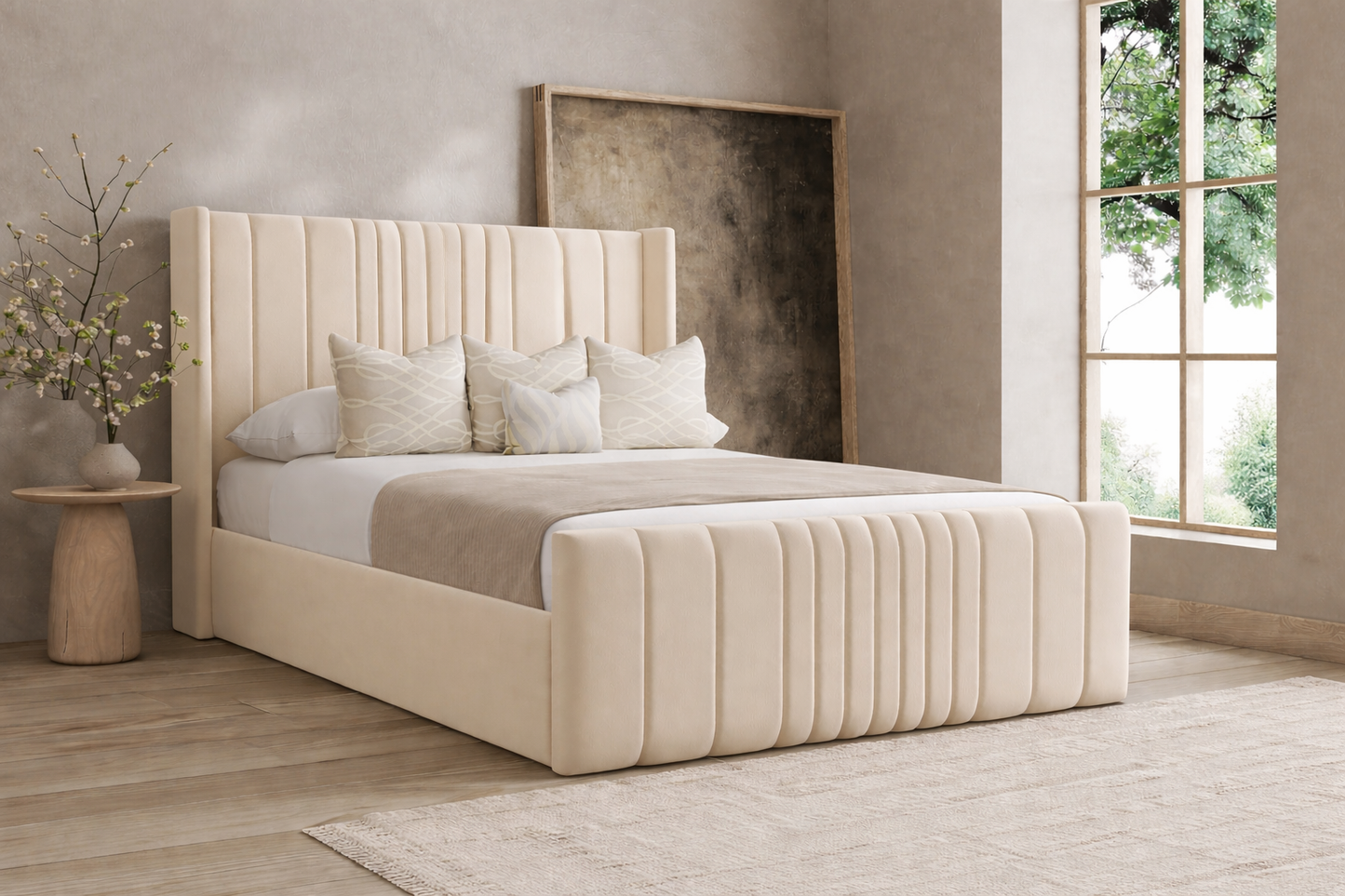 Leonardo Ottoman Storage Luxury Bed