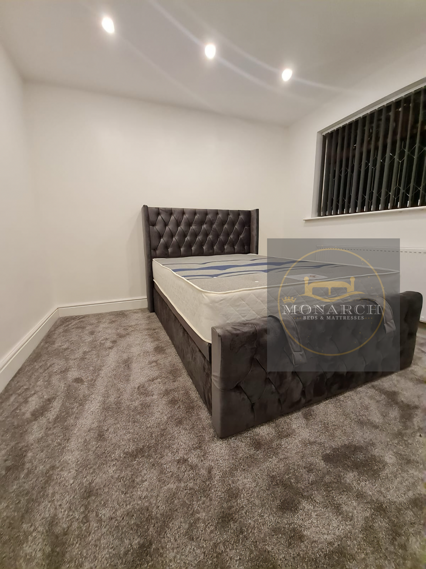 Washington Ottoman Storage Luxury Bed - Monarch Beds and Mattresses