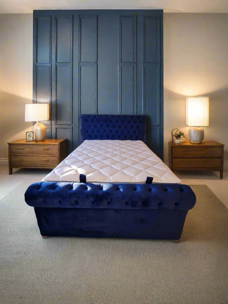Alison Ottoman Storage Luxury Bed - Monarch Beds and Mattresses
