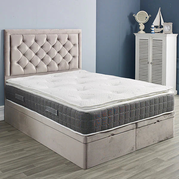 Grace Chesterfield Ottoman Divan Gas Lift