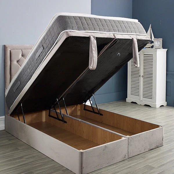 Grace Chesterfield Ottoman Divan Gas Lift