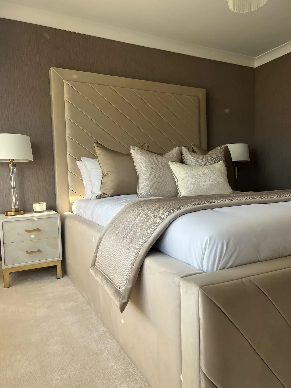 Buckingham Ottoman Storage Luxury Bed