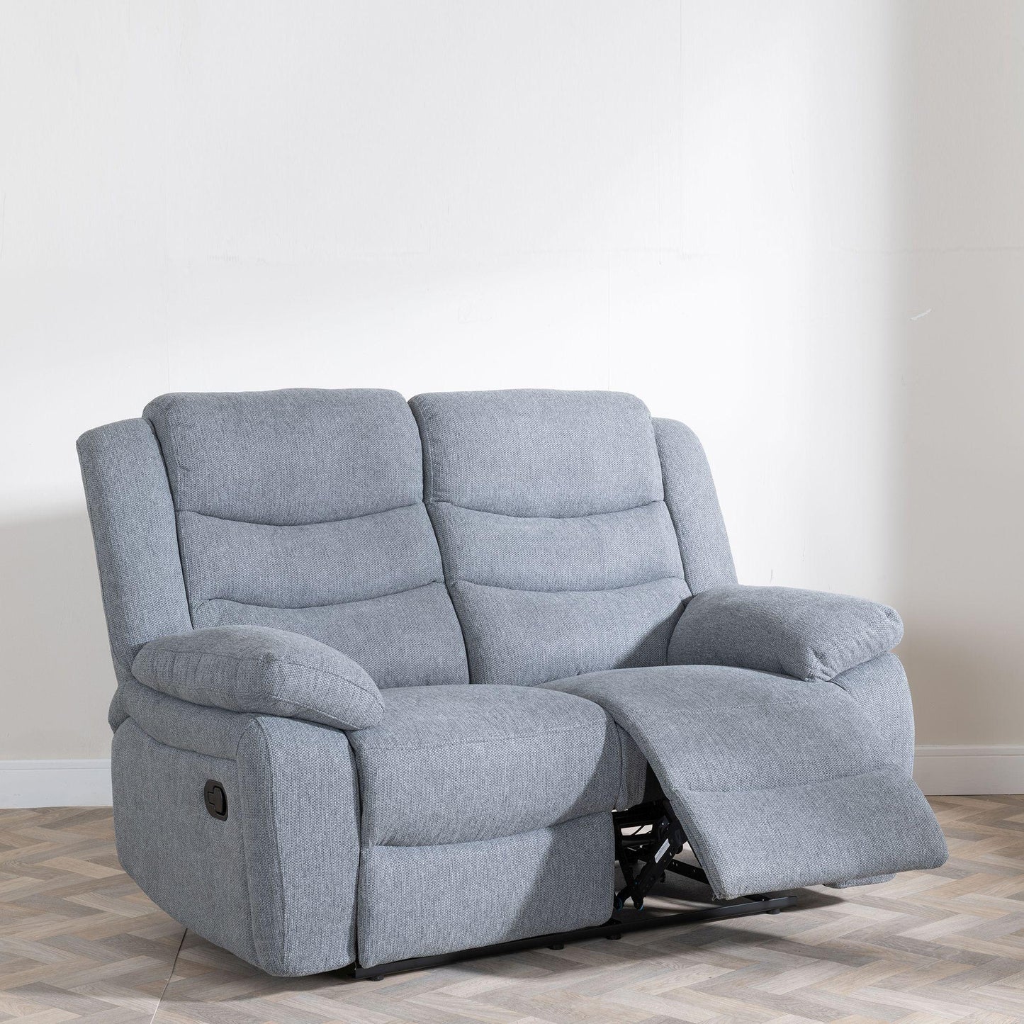 Sydney Grey Fabric 2 Seater