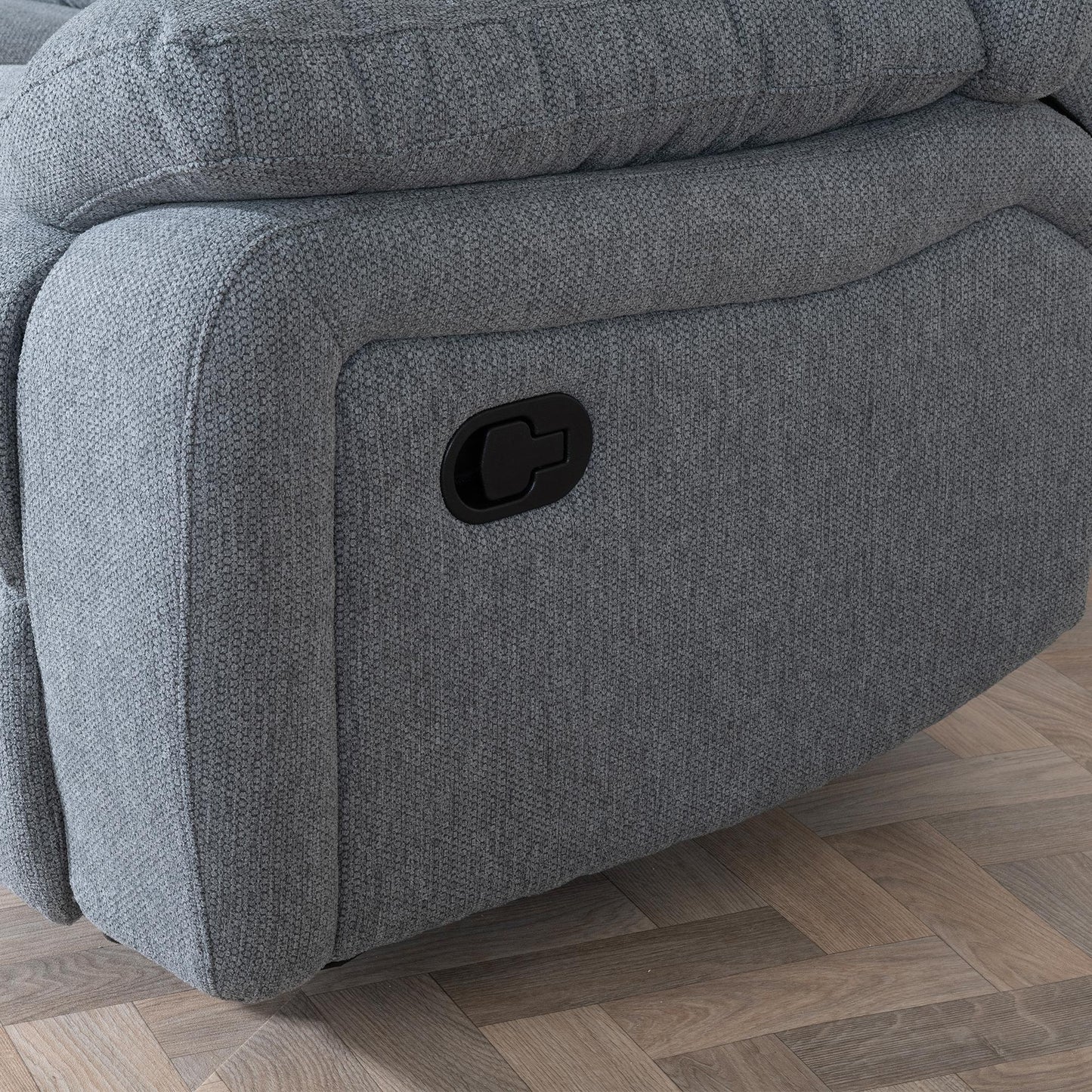 Sydney Grey Fabric 2 Seater