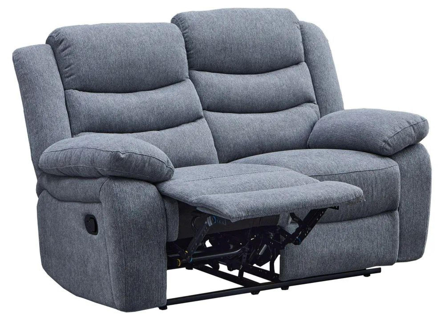 Sydney Grey Fabric 2 Seater