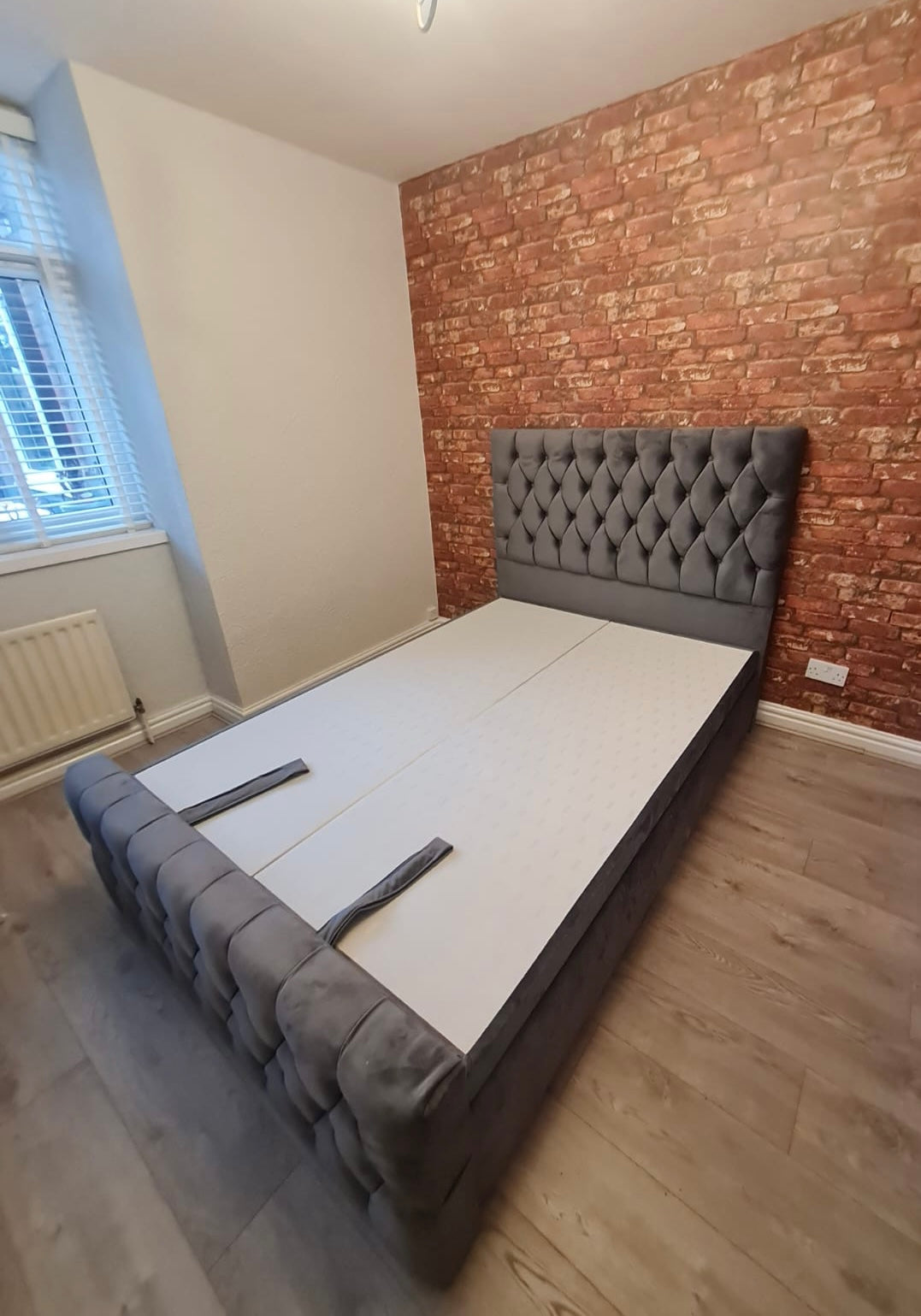 Chesterfield Ottoman Storage Luxury Bed - Monarch Beds and Mattresses