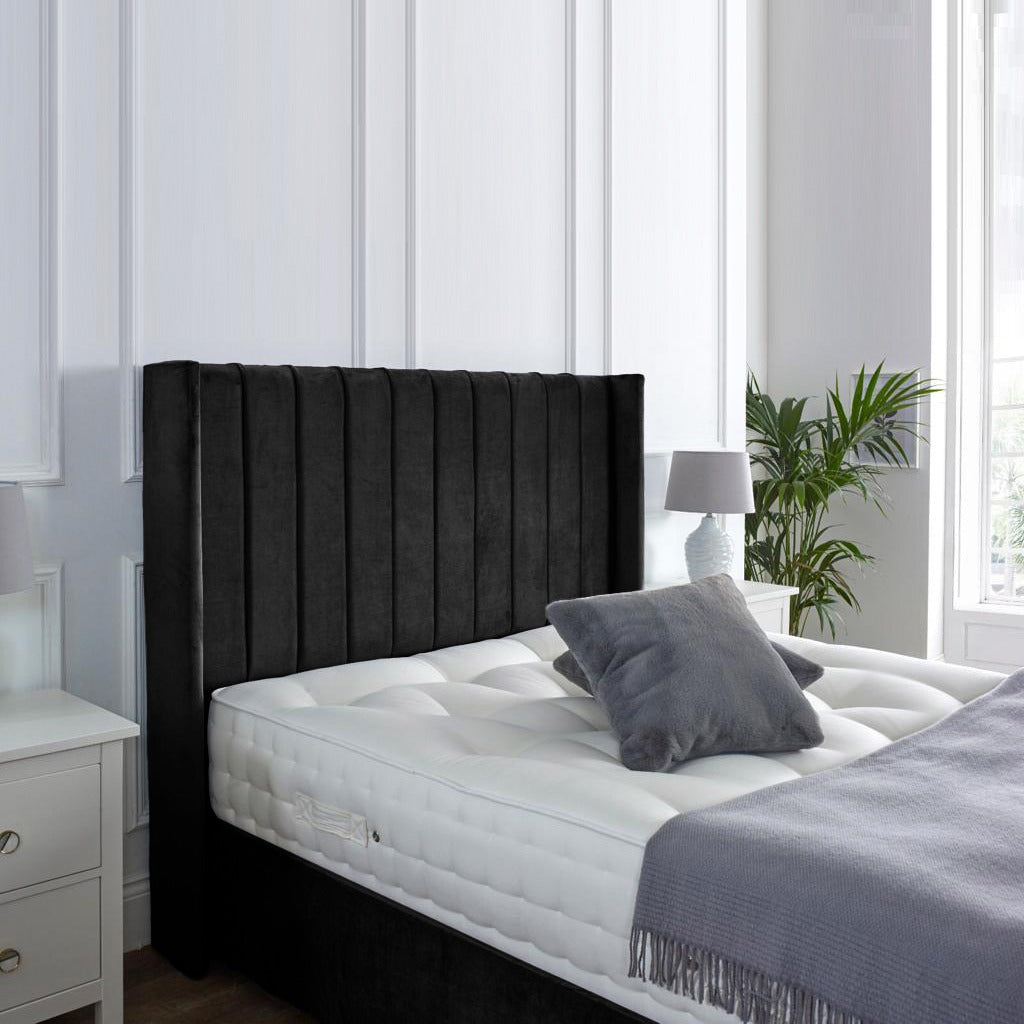 Winged Kingston Ottoman Storage Luxury Bed