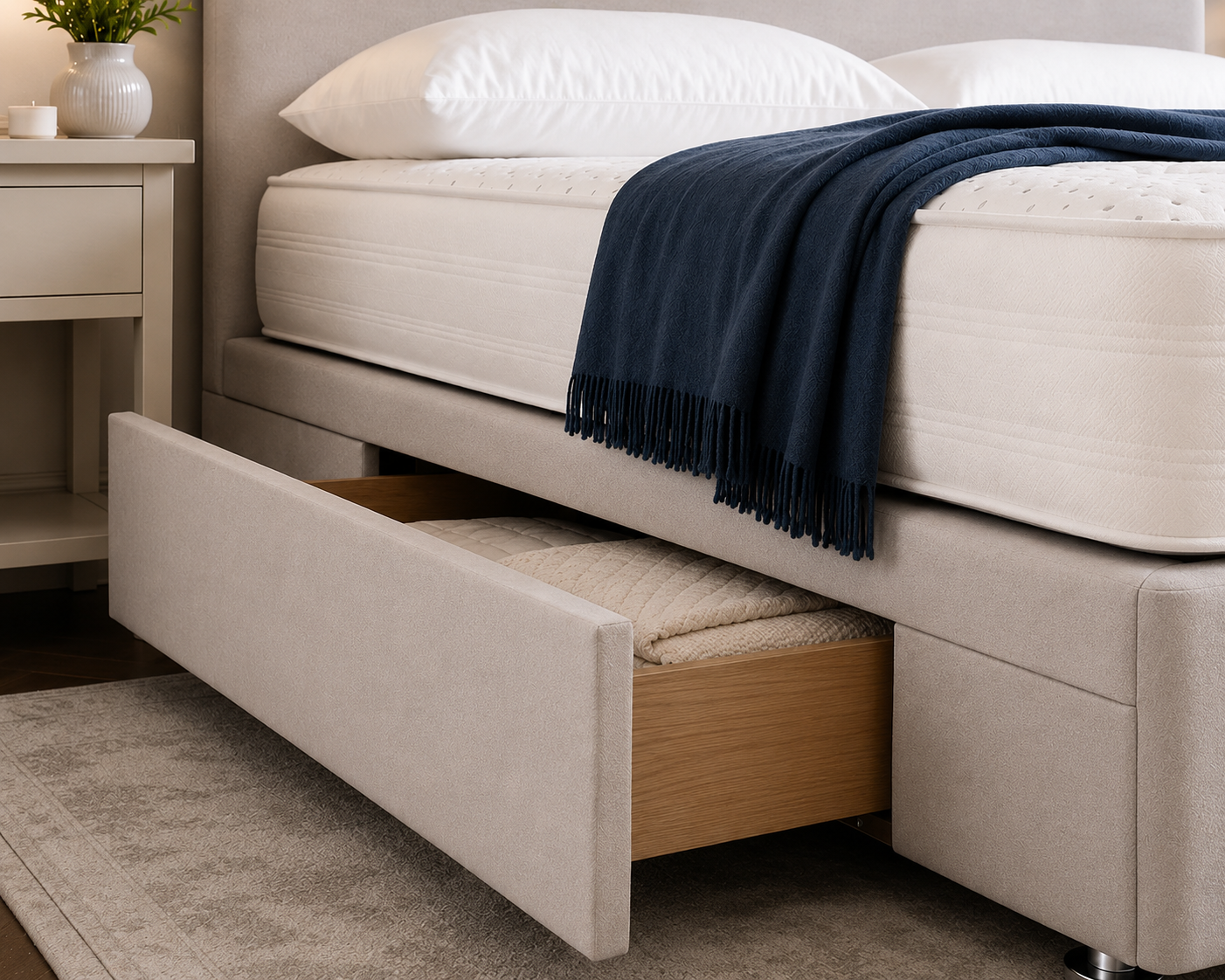 emma divan bed drawers