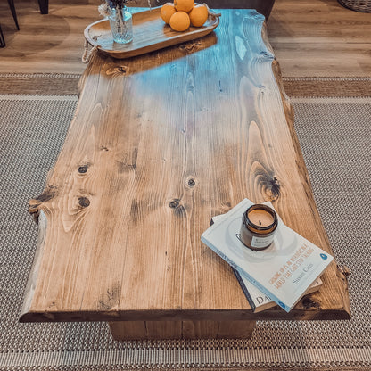 LINA Chunky Live / Waney Edge Coffee Table