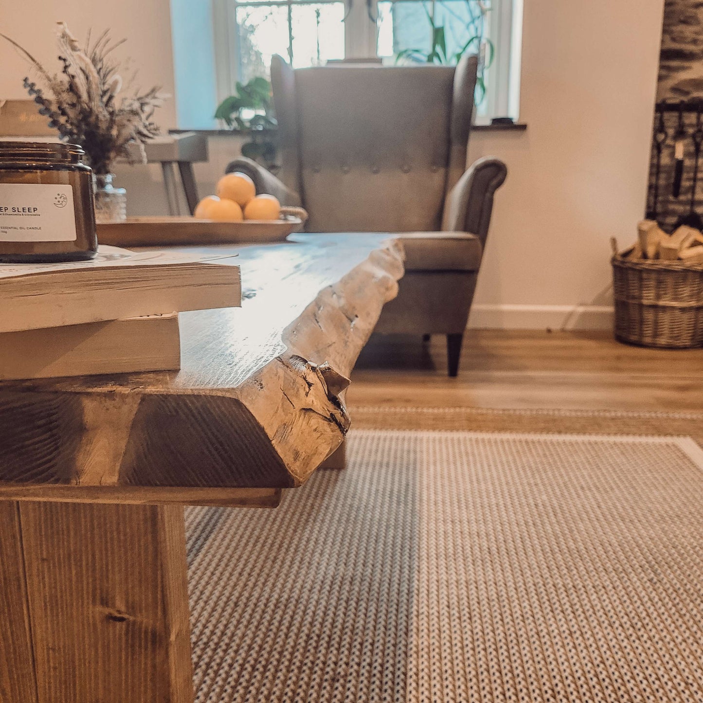 LINA Chunky Live / Waney Edge Coffee Table