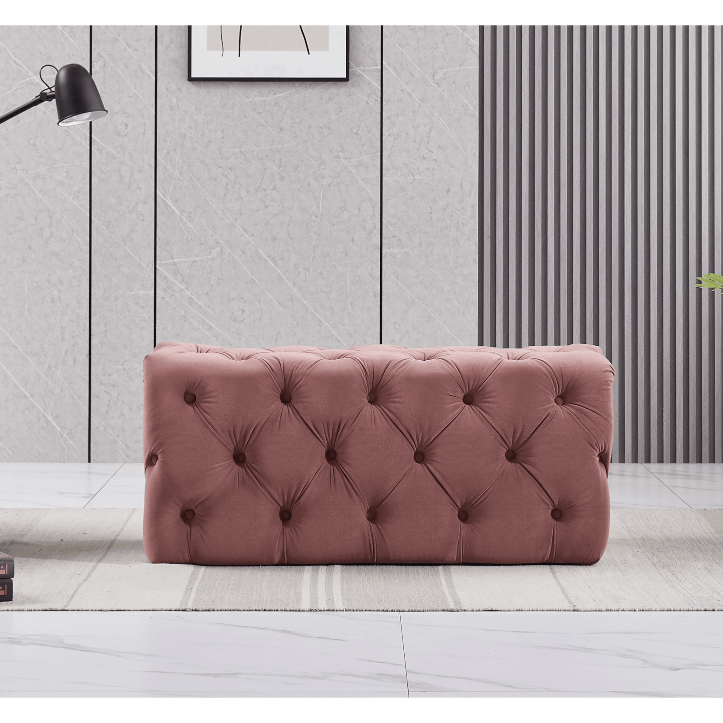 Melia Velvet  Bench