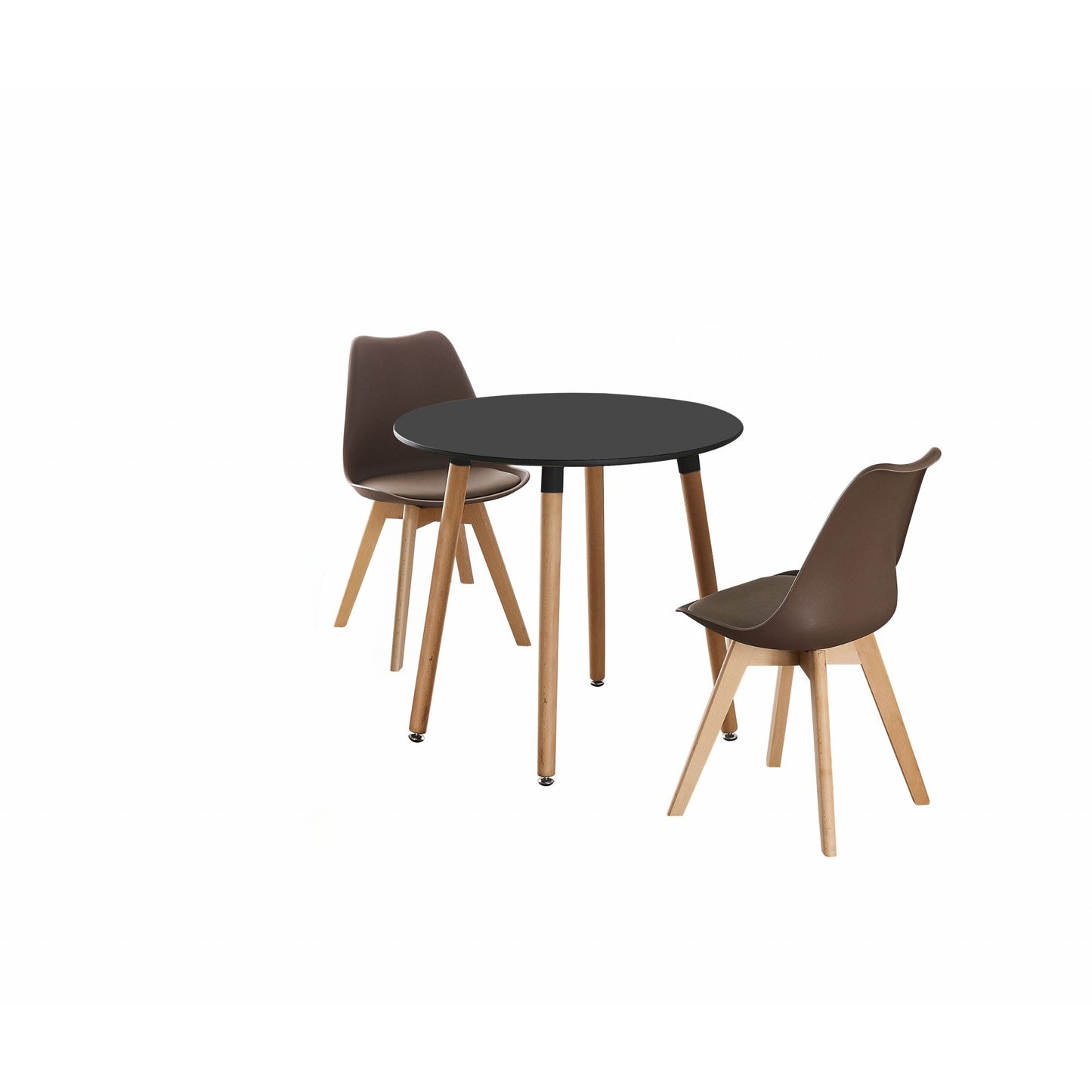 Jamie Lorenzo Halo Round Dining Set of 2