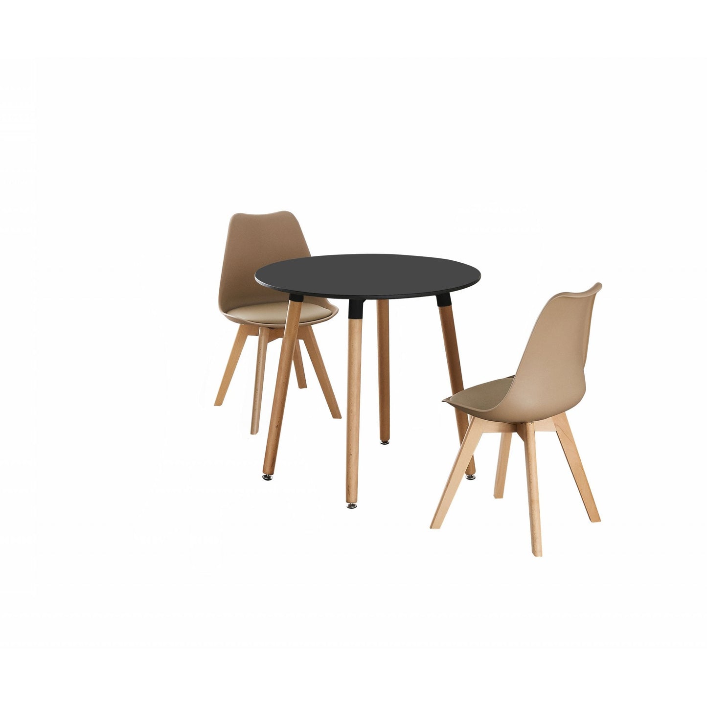 Jamie Lorenzo Halo Round Dining Set of 2