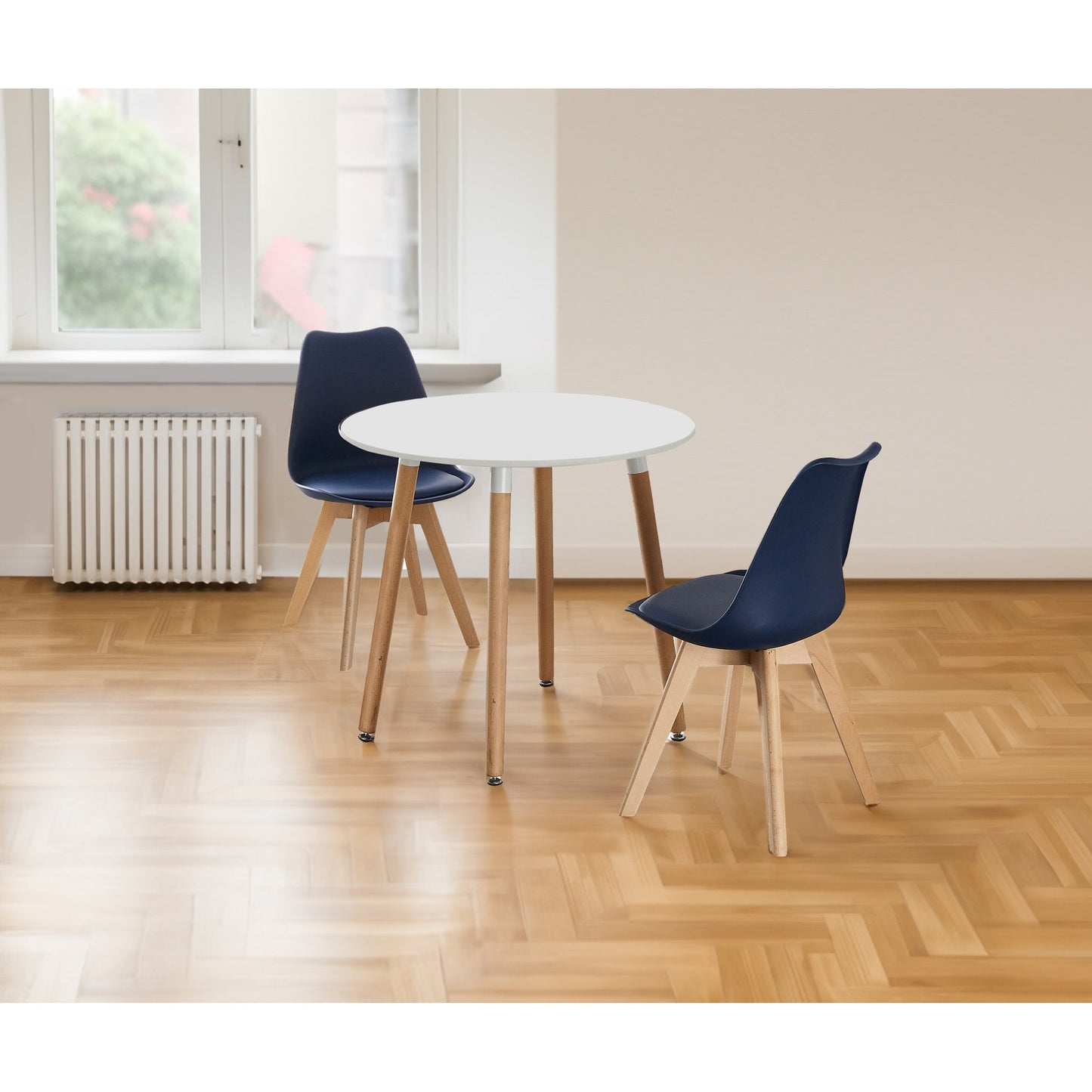 Jamie Lorenzo Halo Round Dining Set of 2