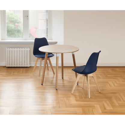 Jamie Lorenzo Halo Round Dining Set of 2