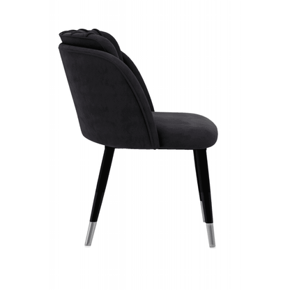 Milano velvet dining chair
