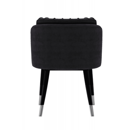 Milano velvet dining chair