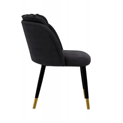 Milano velvet dining chair