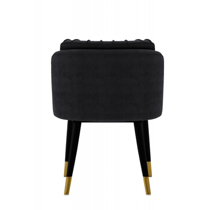Milano velvet dining chair