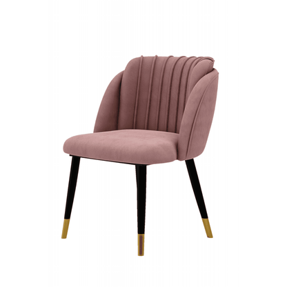 Milano velvet dining chair