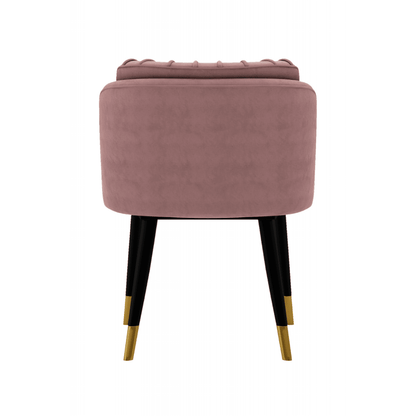 Milano velvet dining chair