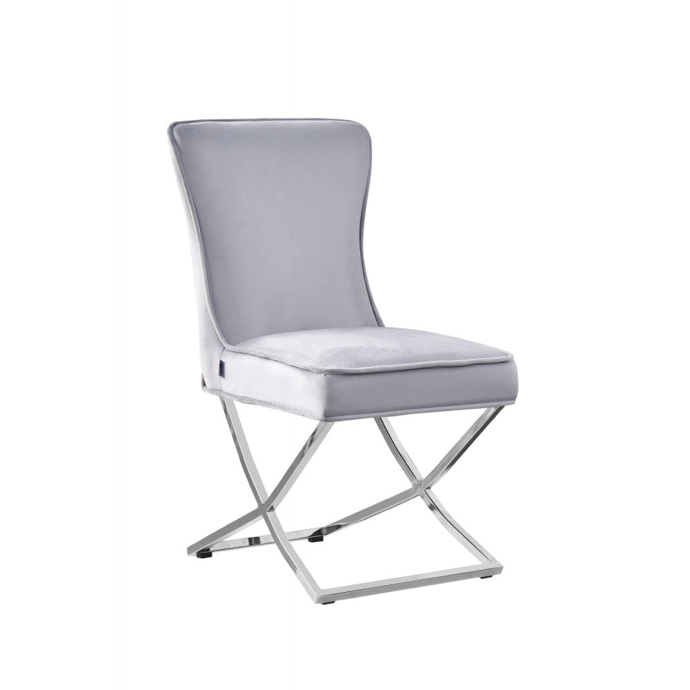 Trafalgar Velvet Dining Chair