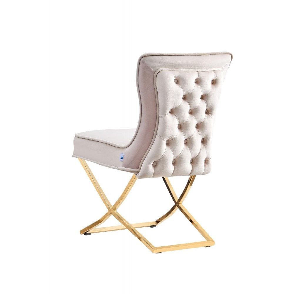 Trafalgar Velvet Dining Chair