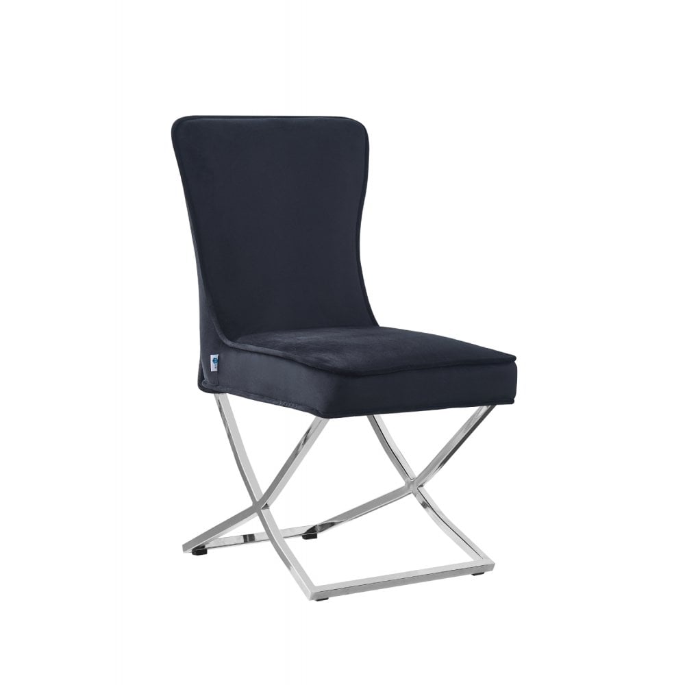 Trafalgar Velvet Dining Chair