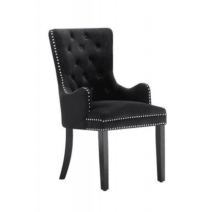Windsor LUX Velvet Dining Chair (with armrests)