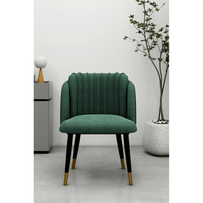 Milano velvet dining chair