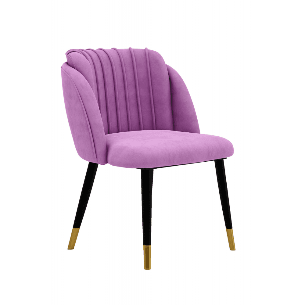 Milano velvet dining chair