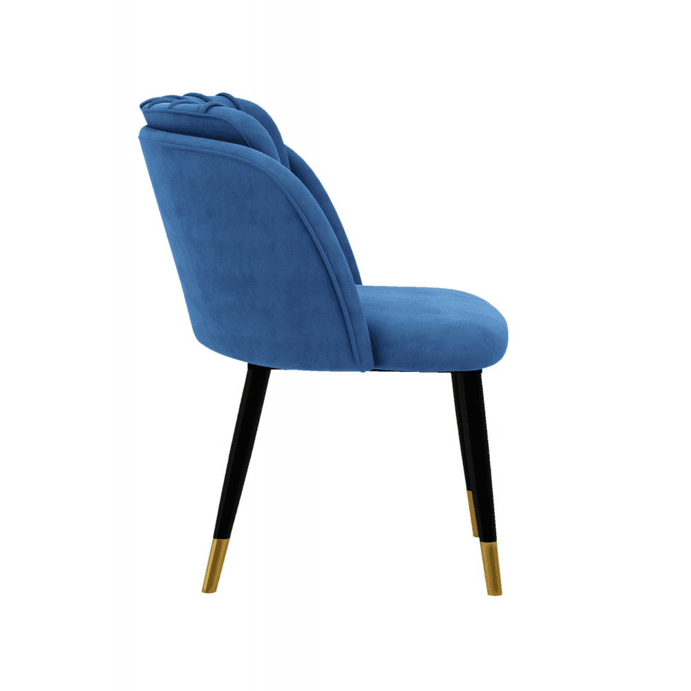 Milano velvet dining chair