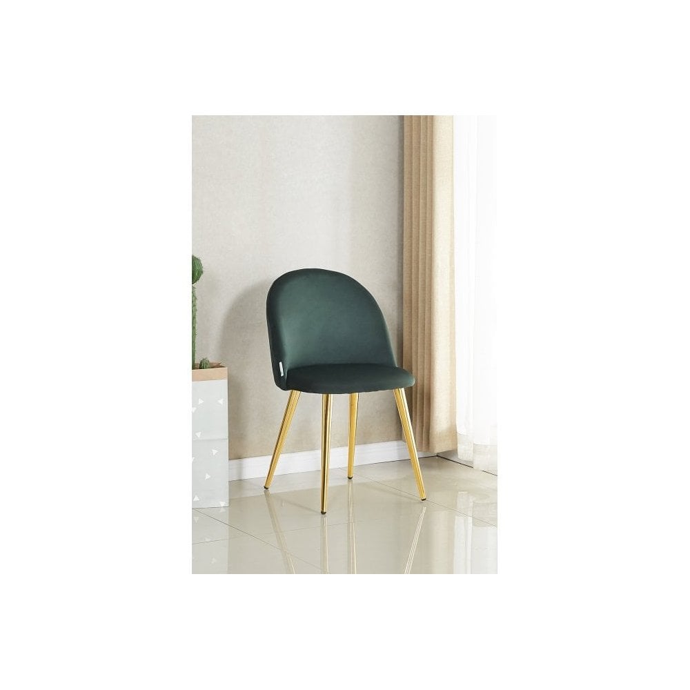 Lucia Velvet Dining Chair Set of 2