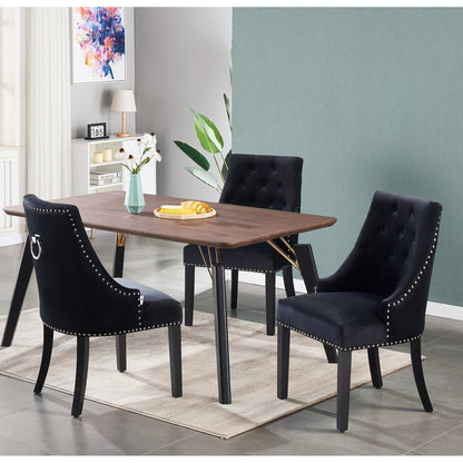 Windsor Cosmo Lux Dining Set | a Walnut Table and Set of 4 Chairs