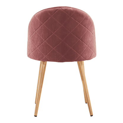 Lucia Dallas Dining Table and Chairs Set of 4 - an Oak Dining Table & Set of 4 Velvet Dining Chairs