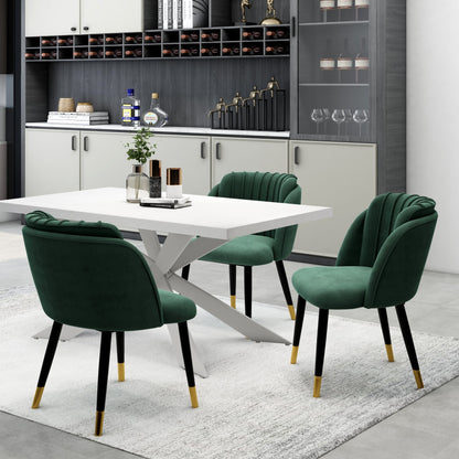 Milano velvet dining chair