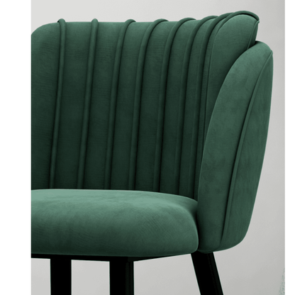 Milano velvet dining chair