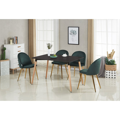 Lucia Velvet Dining Chair Set of 2
