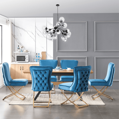 Trafalgar Velvet Dining Chair