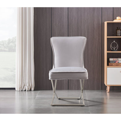 Trafalgar Velvet Dining Chair