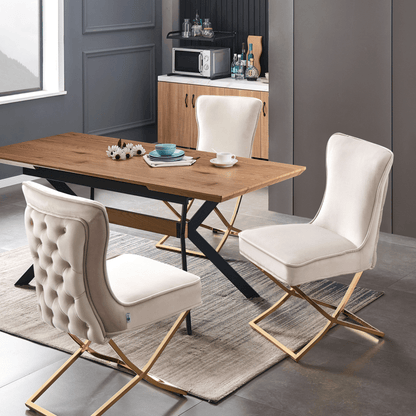 Trafalgar Velvet Dining Chair