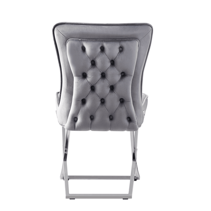 Trafalgar Velvet Dining Chair