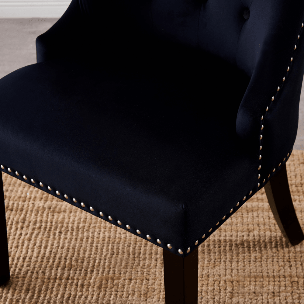 Windsor LUX Velvet Dining Chair Set of 2