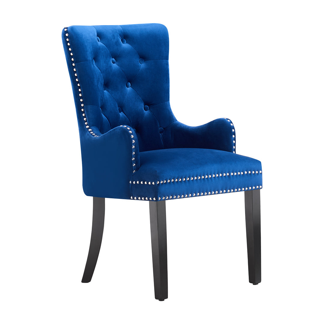 Windsor LUX Velvet Dining Chair (with armrests)