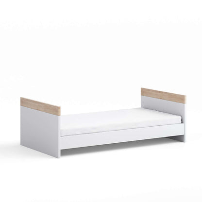 Little Acorns Burlington Cot Bed - White & Oak