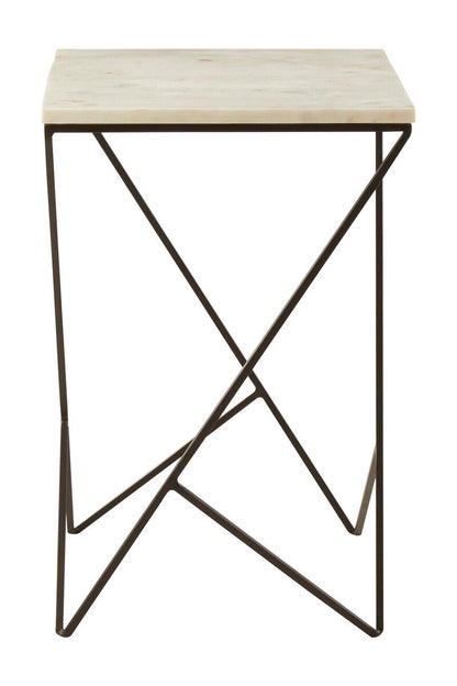 Shalimar Marble top Square Side Table