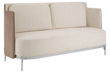 Piermount Ivory and Mink 2 Seater Sofa