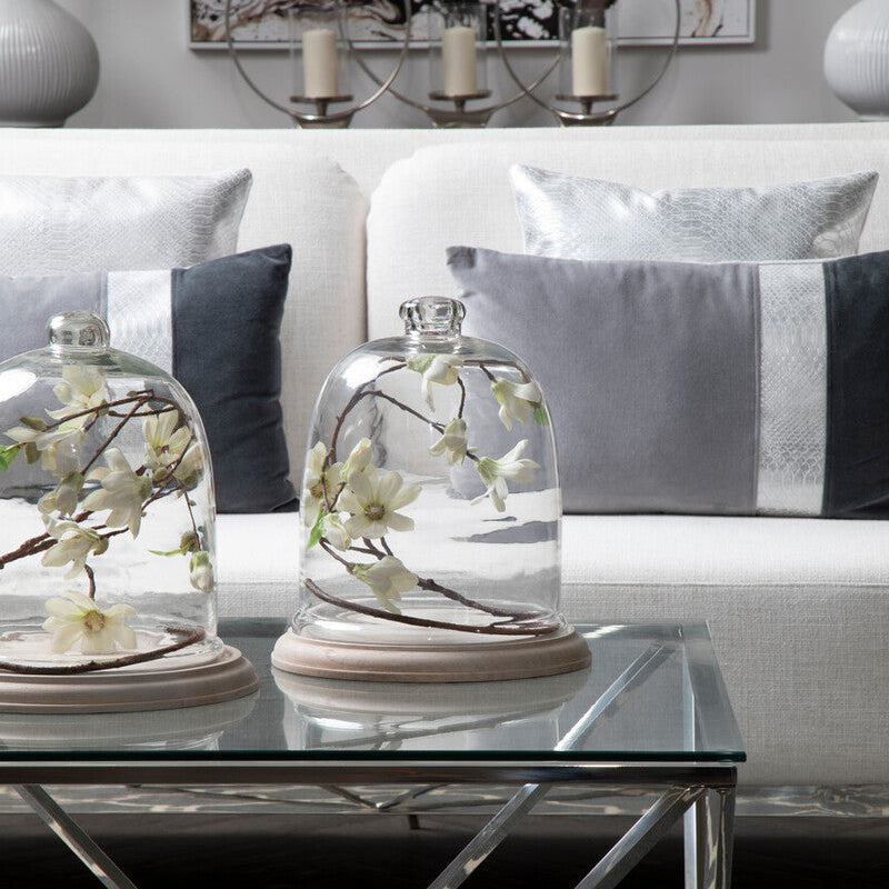 Piermount Ivory and Mink 2 Seater Sofa