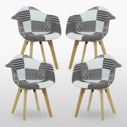 Chrono Patchwork Tub Chair